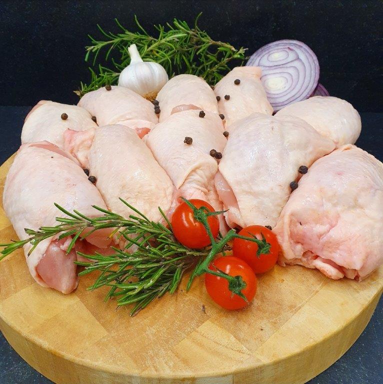 1.2kg British Chicken Oyster Thighs / approx 810 in number RP Meats Ltd