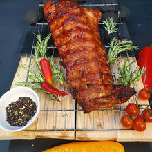 Load image into Gallery viewer, Pork Loin Rack of Ribs Marinated in BBQ Glaze (2 Sheets) 1.3kg