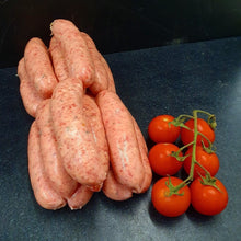 Load image into Gallery viewer, Traditional Bespoke Handmade Lincolnshire Pork Sausage  / available in 2 pack sizes