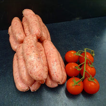 Load image into Gallery viewer, Gluten Free Handmade Lincolnshire Sausages / approx 1kg packs
